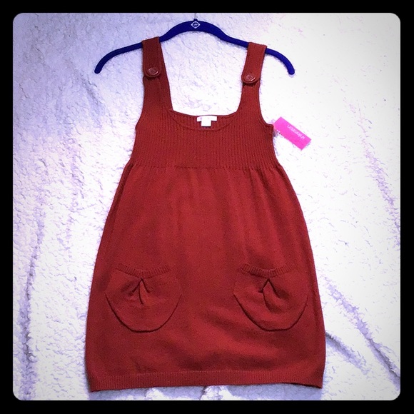 Exhilaration Smock Tunic Sweater Vest - Picture 2 of 10